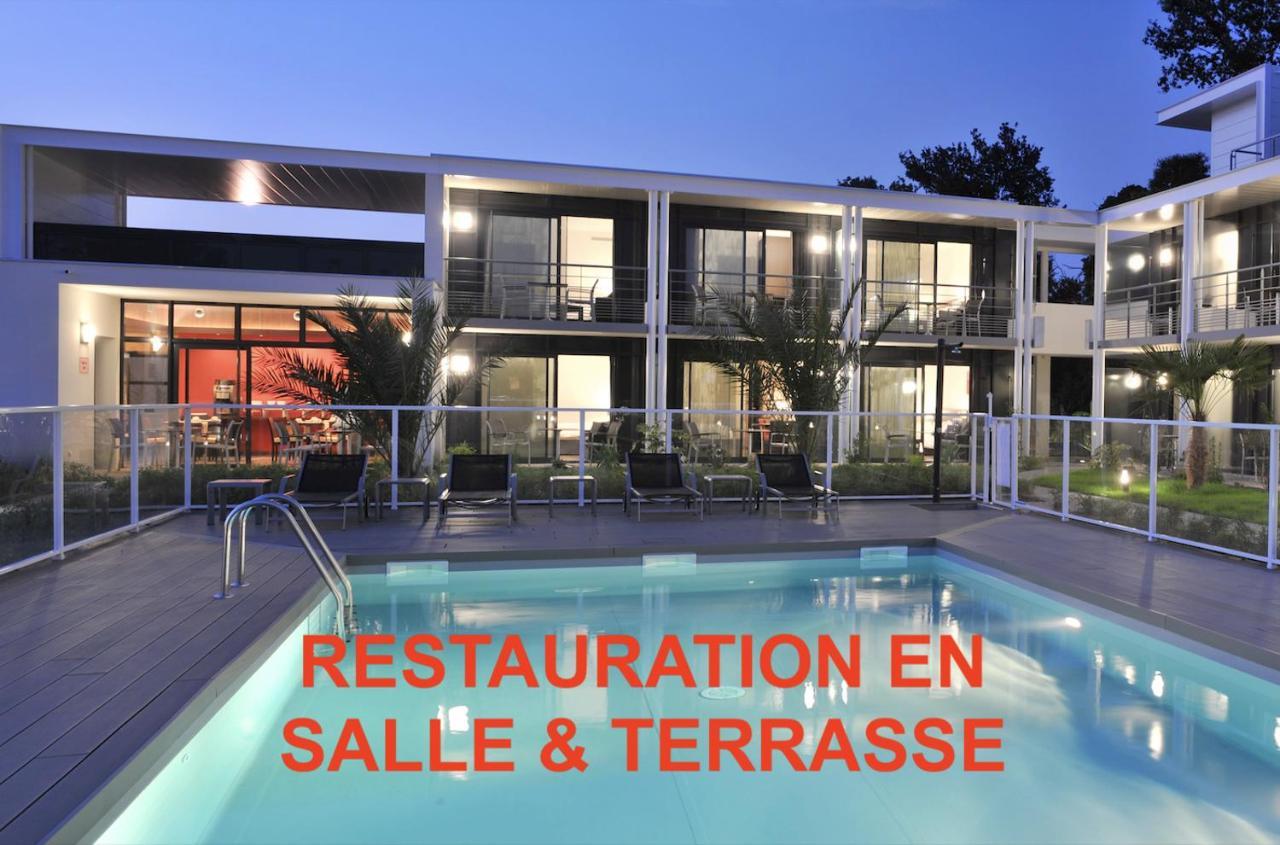 Hotel Eden Park Pau Est, Avec Piscine Eksteriør bilde